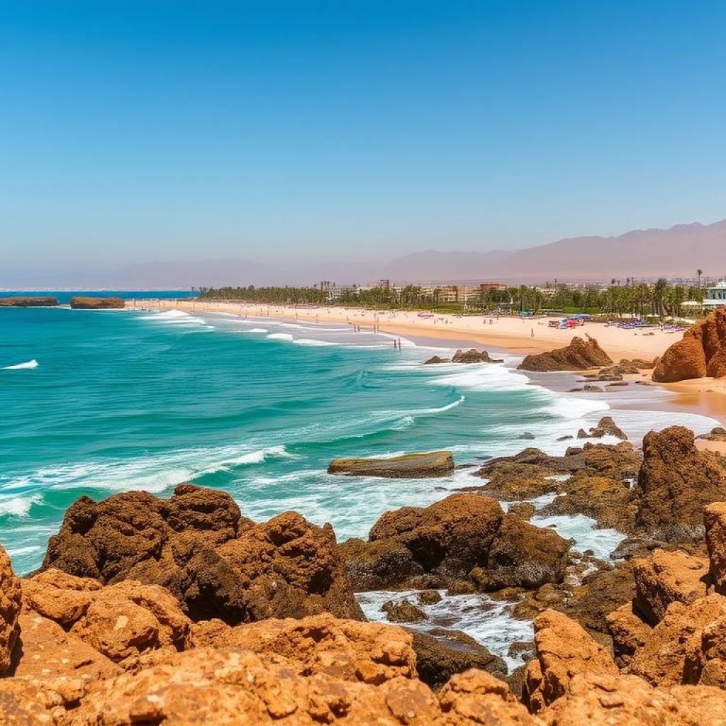 Agadir coastline