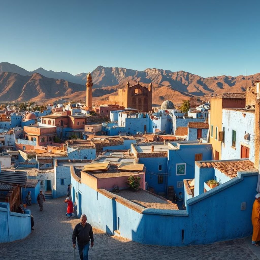 Blue City history