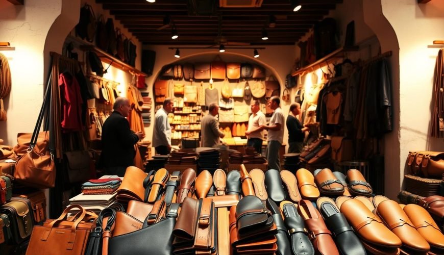 Buy leather goods in Morocco