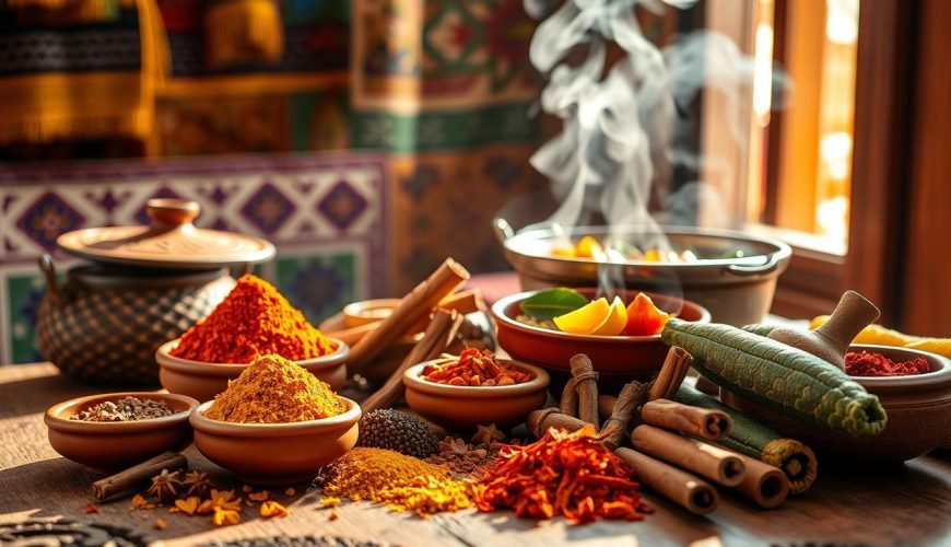 Buy spices in Morocco