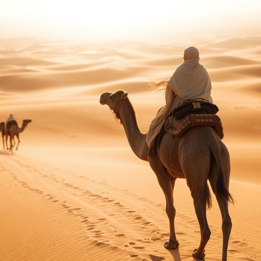 Camel trekking in Morocco Camel trekking in Morocco