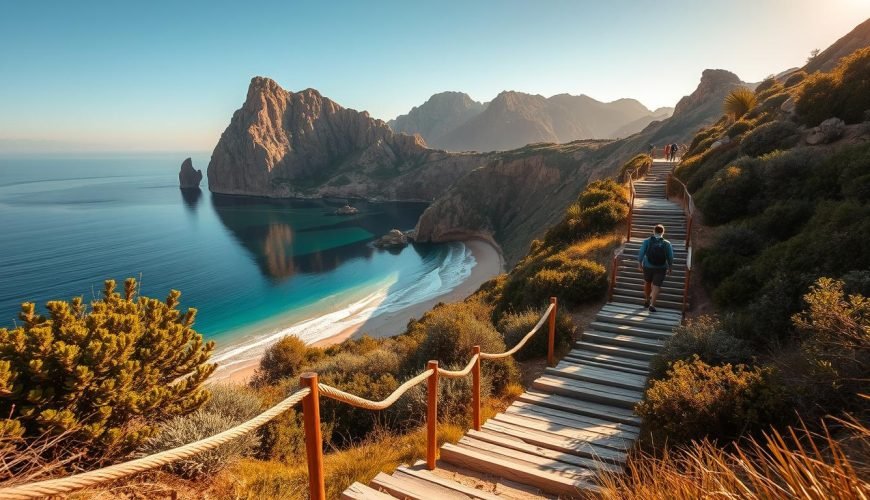 Coastal trails in Morocco