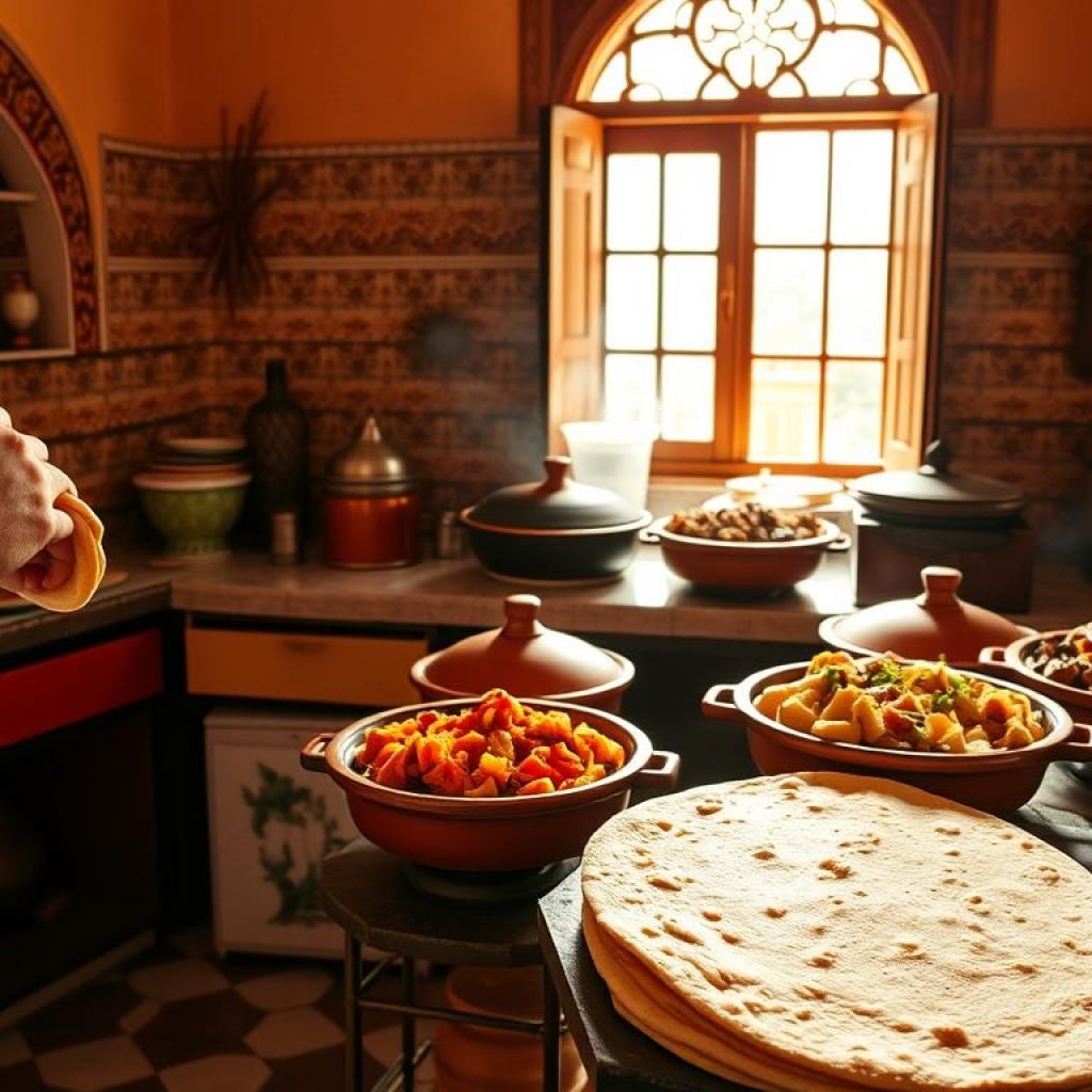 Culinary adventures in Morocco
