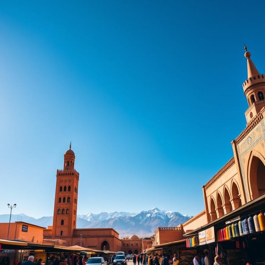 Cultural landmarks in Morocco