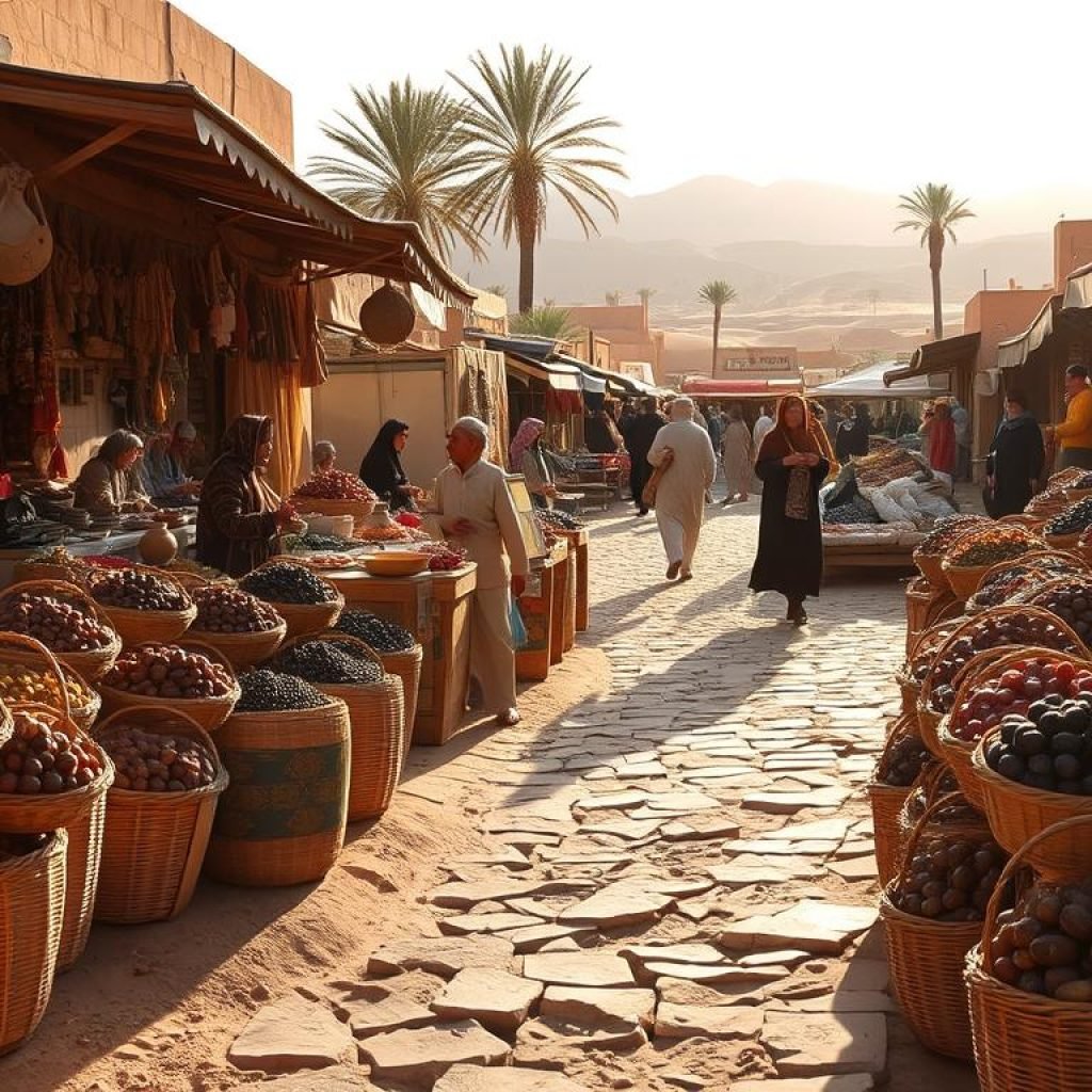 Erfoud dates market Erfoud dates market