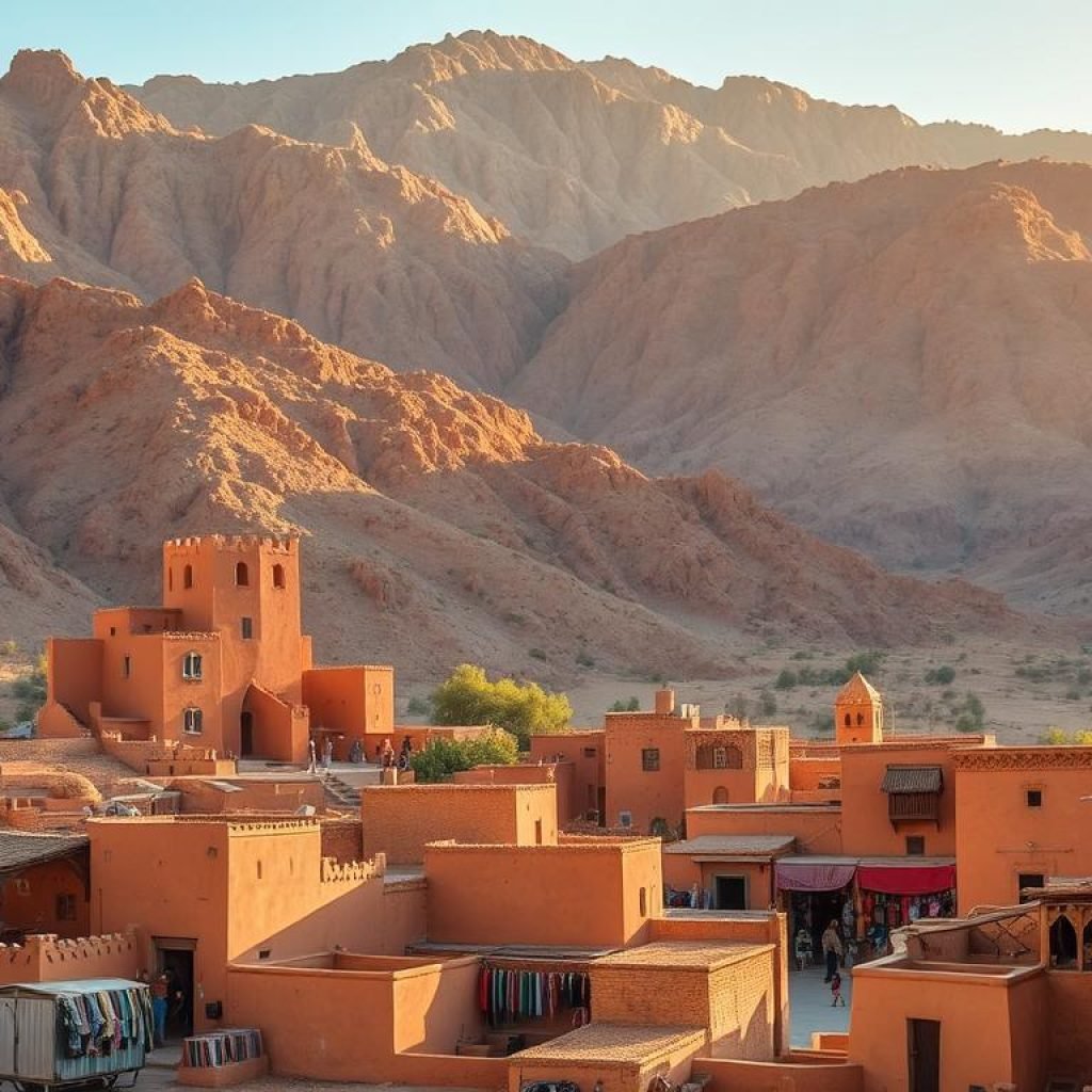 Historic kasbahs and Berber villages