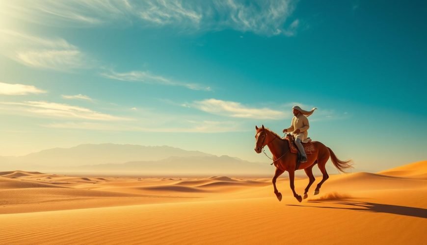 Horseback riding in Morocco