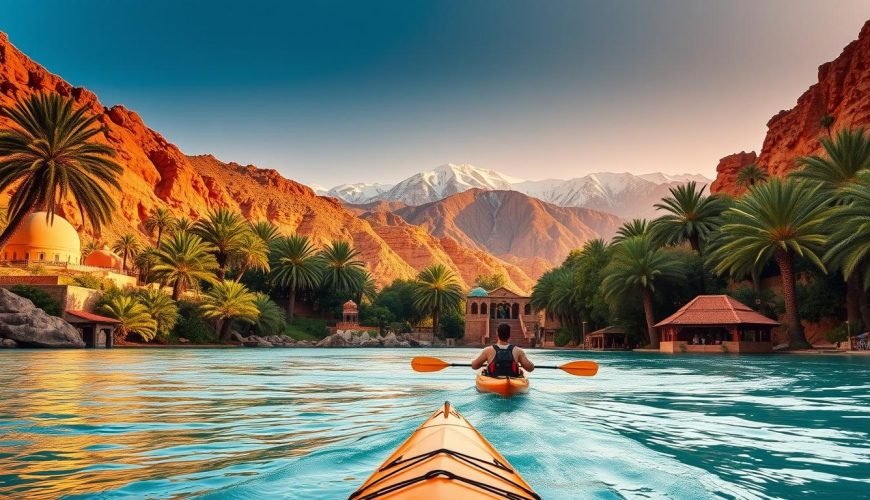 Kayaking in Morocco