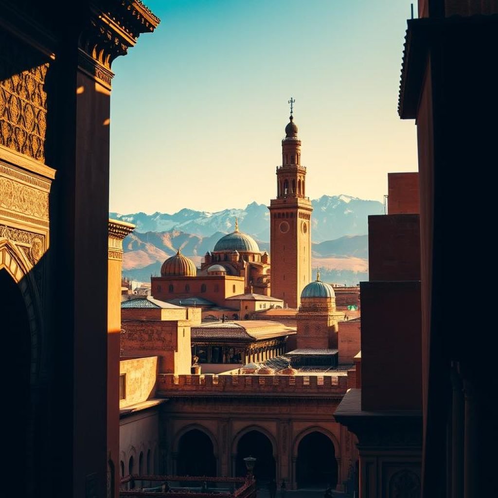Marrakech historic architecture