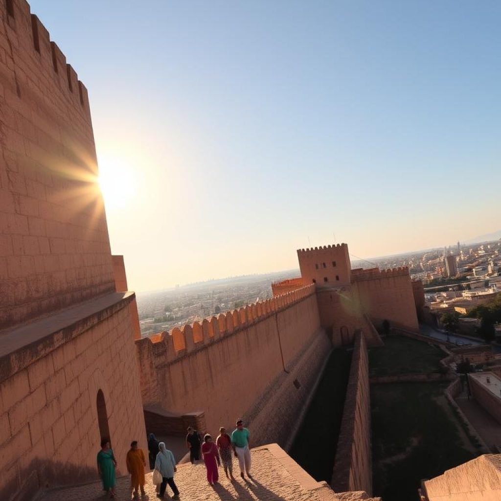 Meknes city wall Meknes city wall