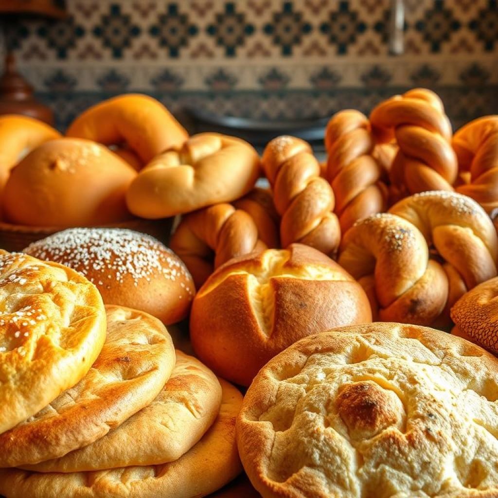 Moroccan bread varieties