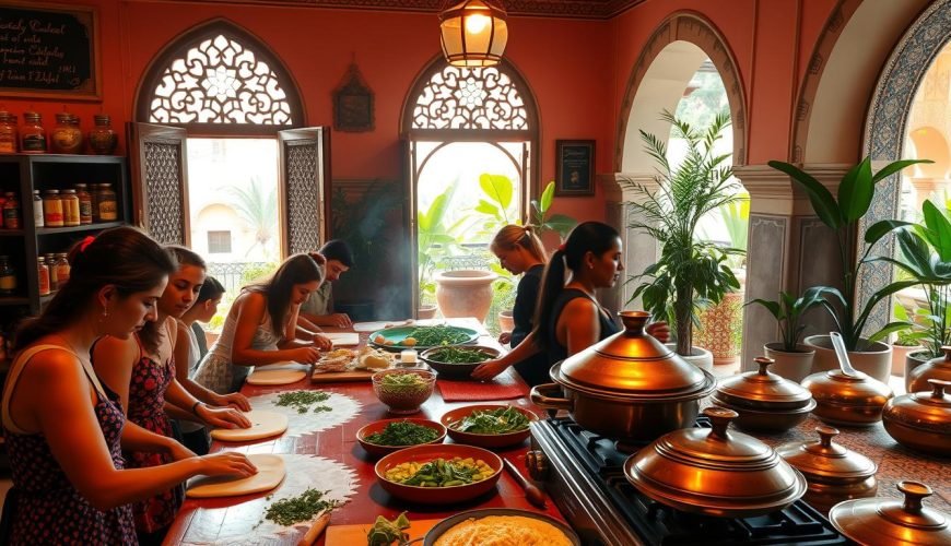 Moroccan cooking class