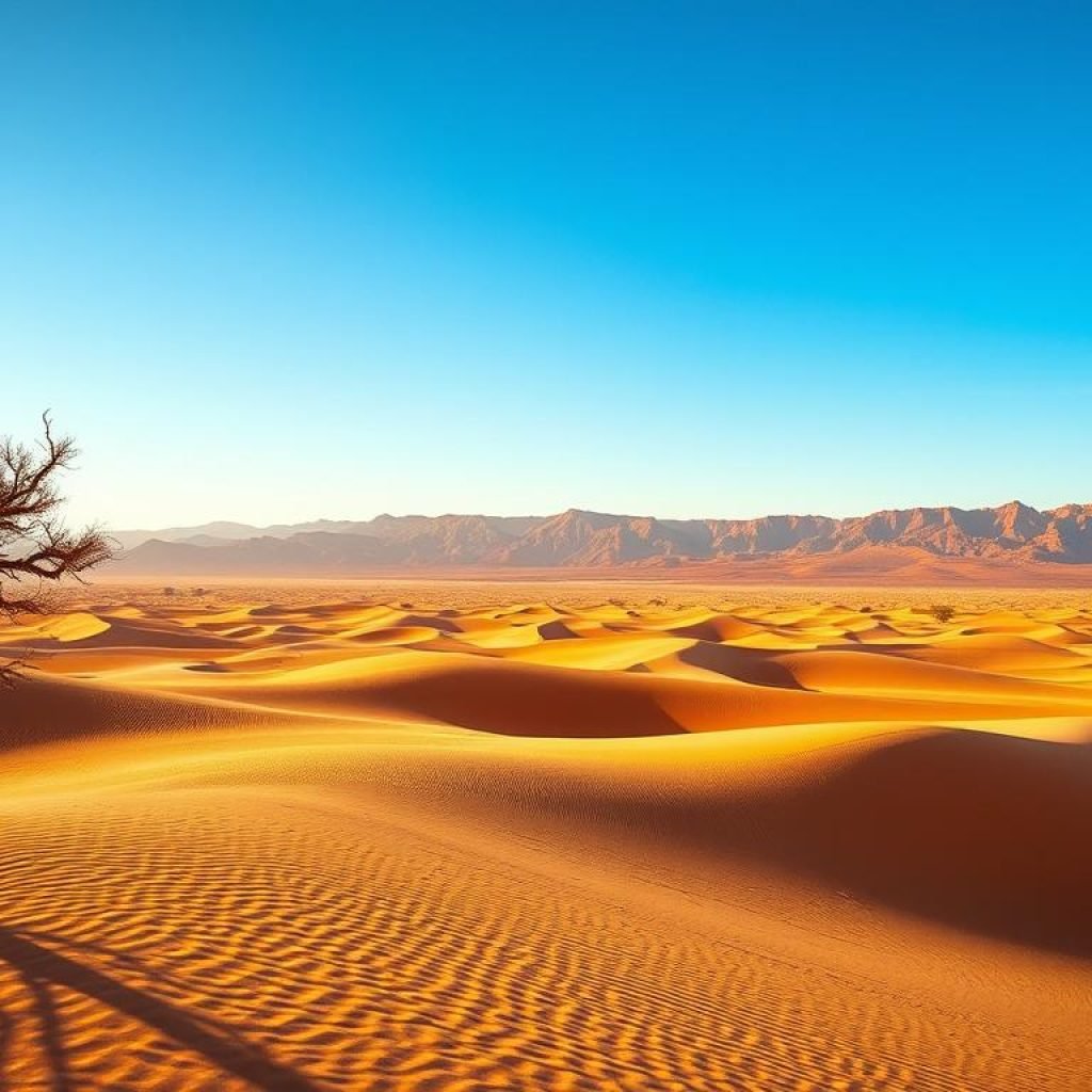 Moroccan desert landscape Moroccan desert landscape