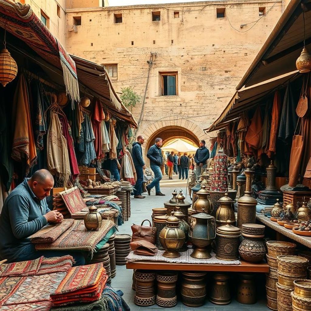 Moroccan handicrafts