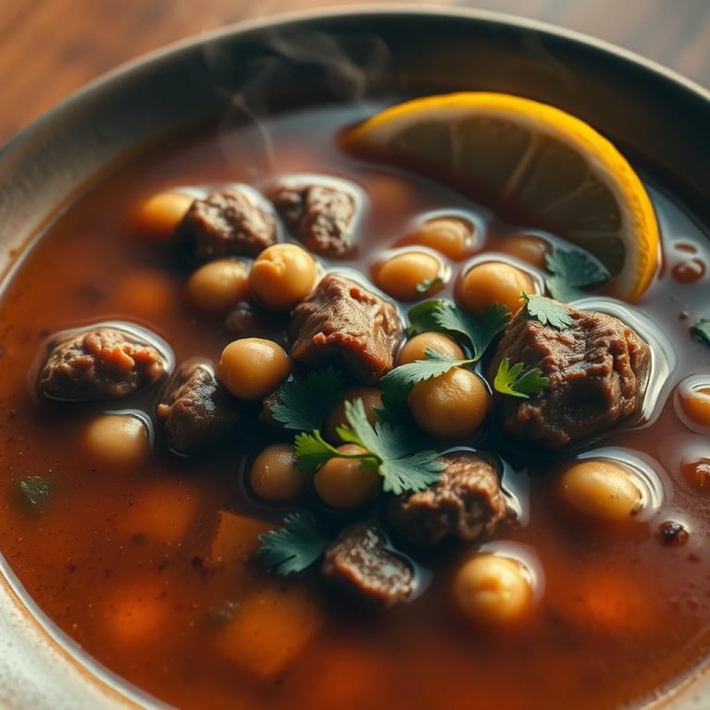 Moroccan harira soup