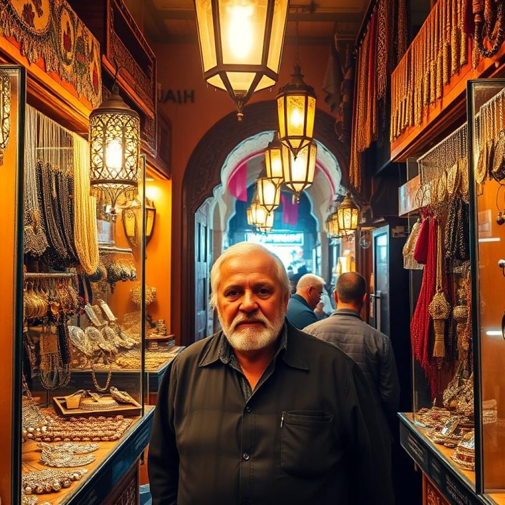 Moroccan jewelry shop Moroccan jewelry shop