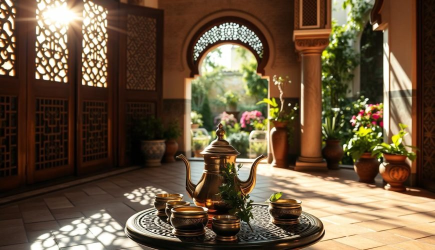 Moroccan mint tea history