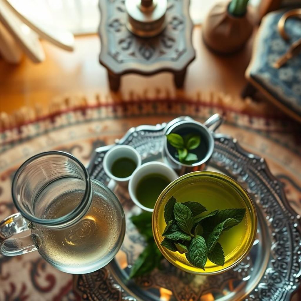Moroccan mint tea recipe