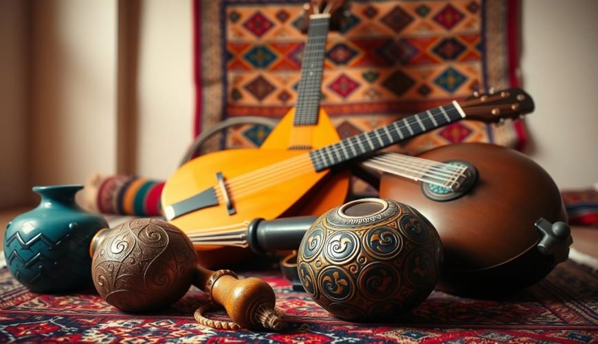 Moroccan musical instruments shopping