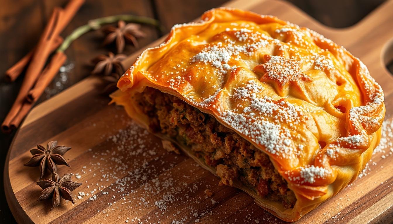 Moroccan pastilla recipe