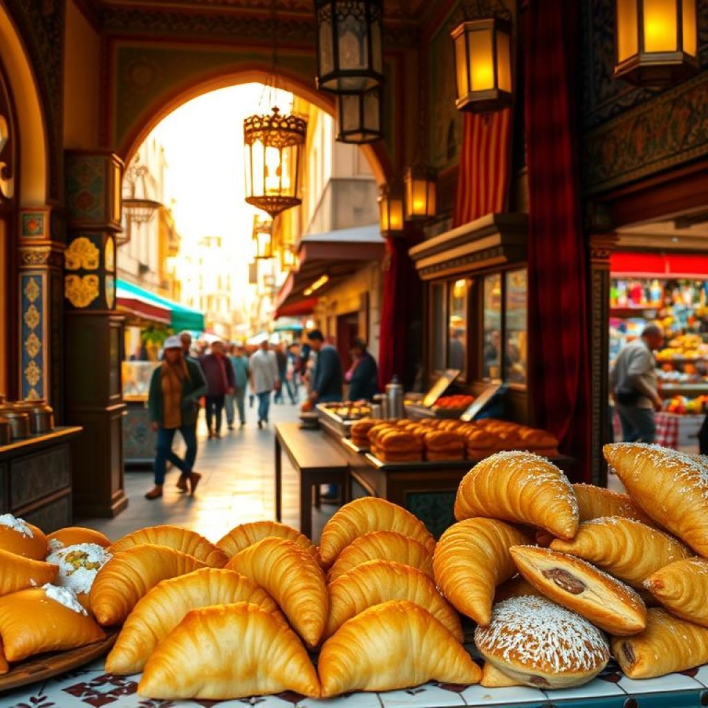 Moroccan pastry shop Moroccan pastry shop