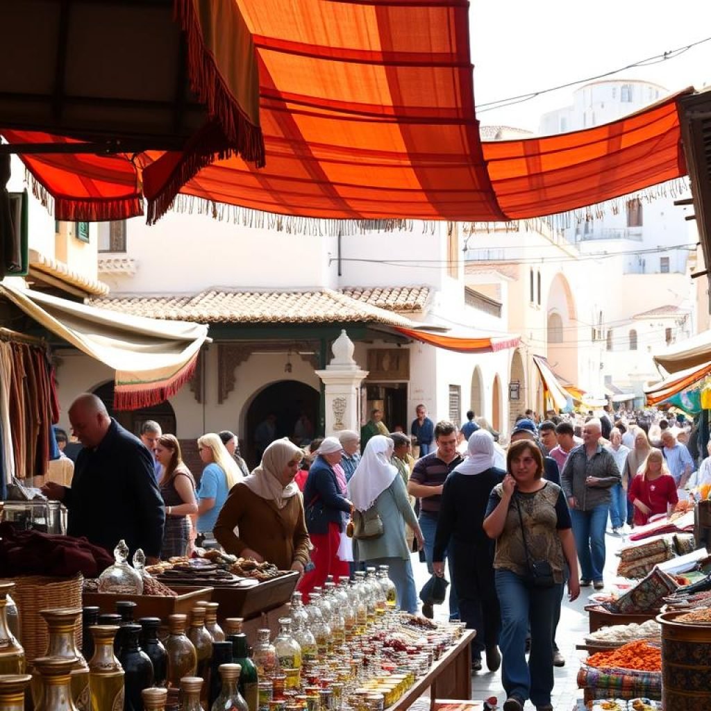 Moroccan souks and markets Moroccan souks and markets