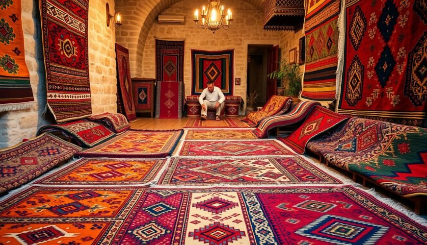 Moroccan tea and spices shopping