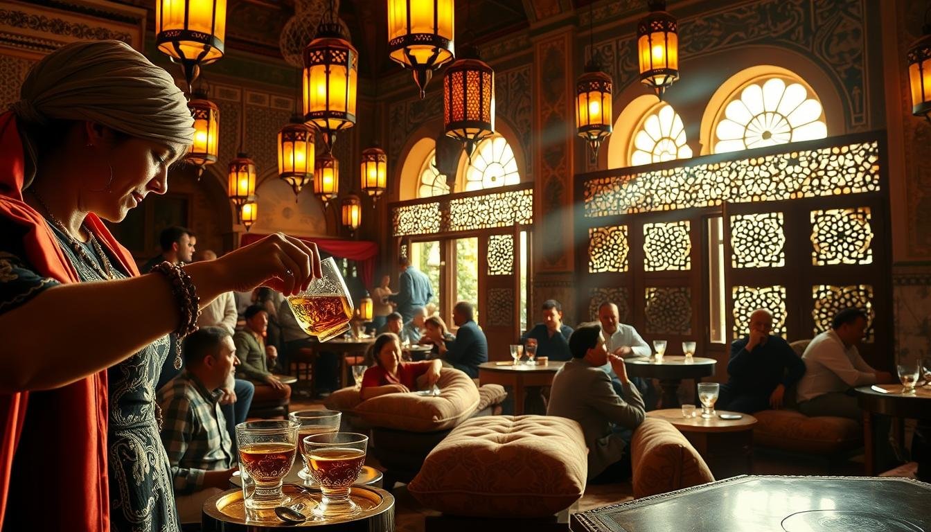 Moroccan tea culture