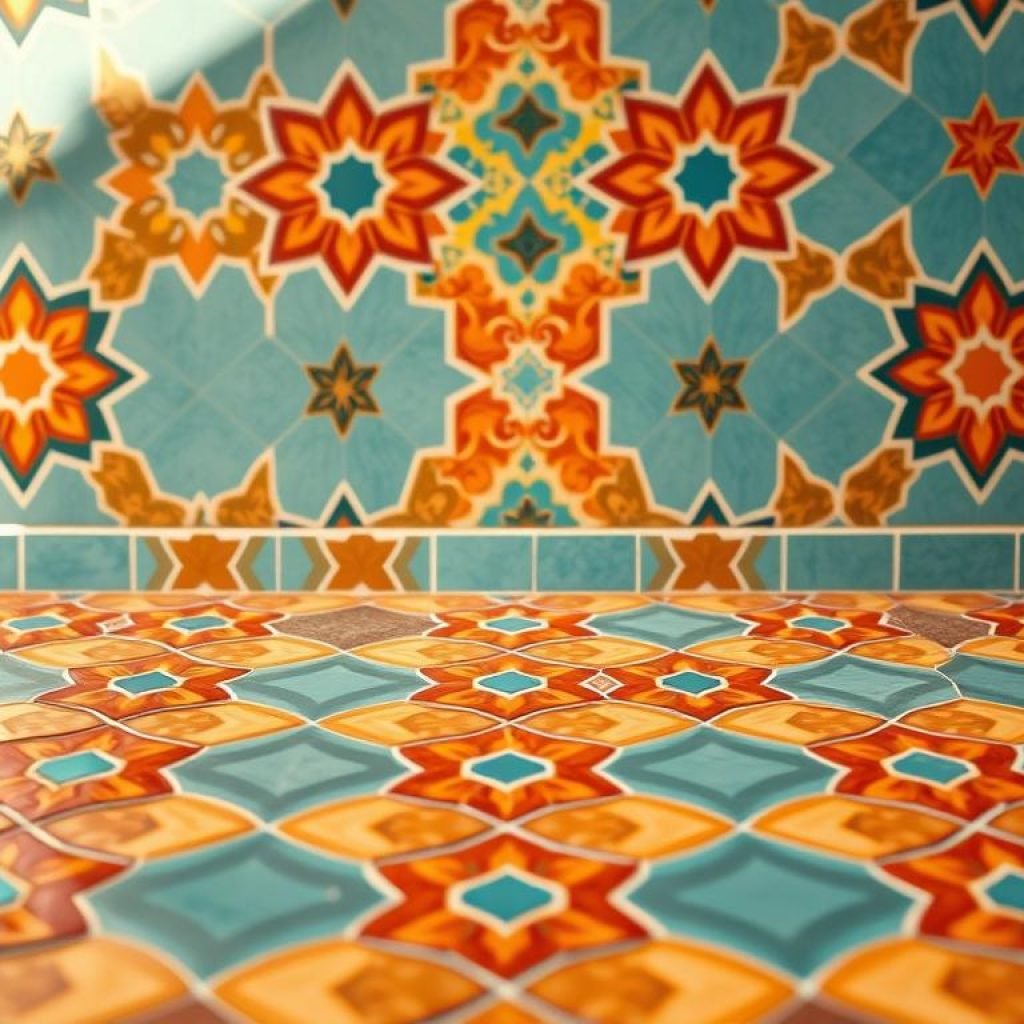 Moroccan tile design