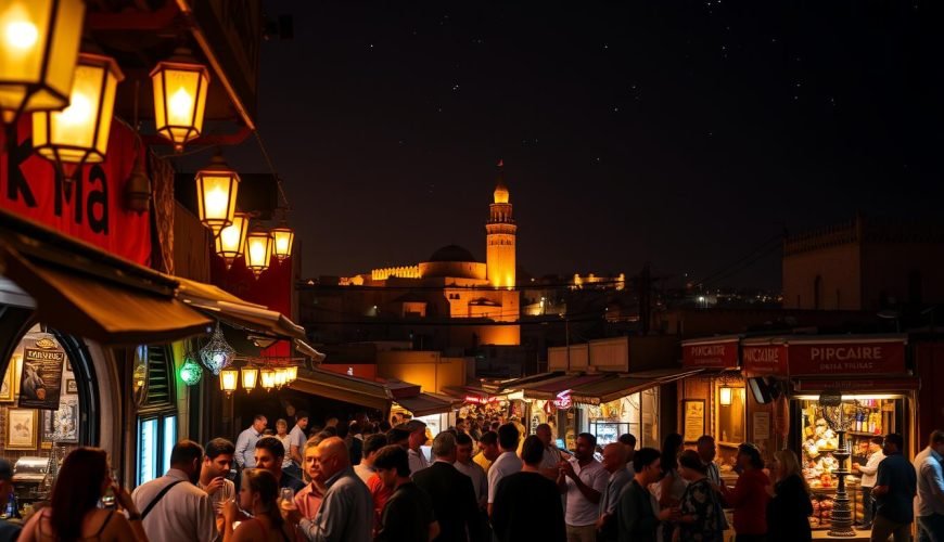Morocco nightlife