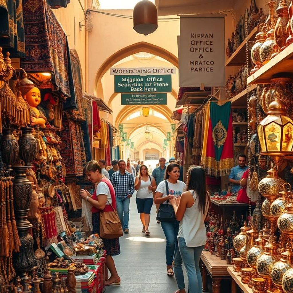 Morocco souvenir shipping services