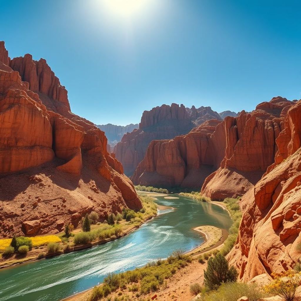 Natural beauty of Moroccan canyons Natural beauty of Moroccan canyons