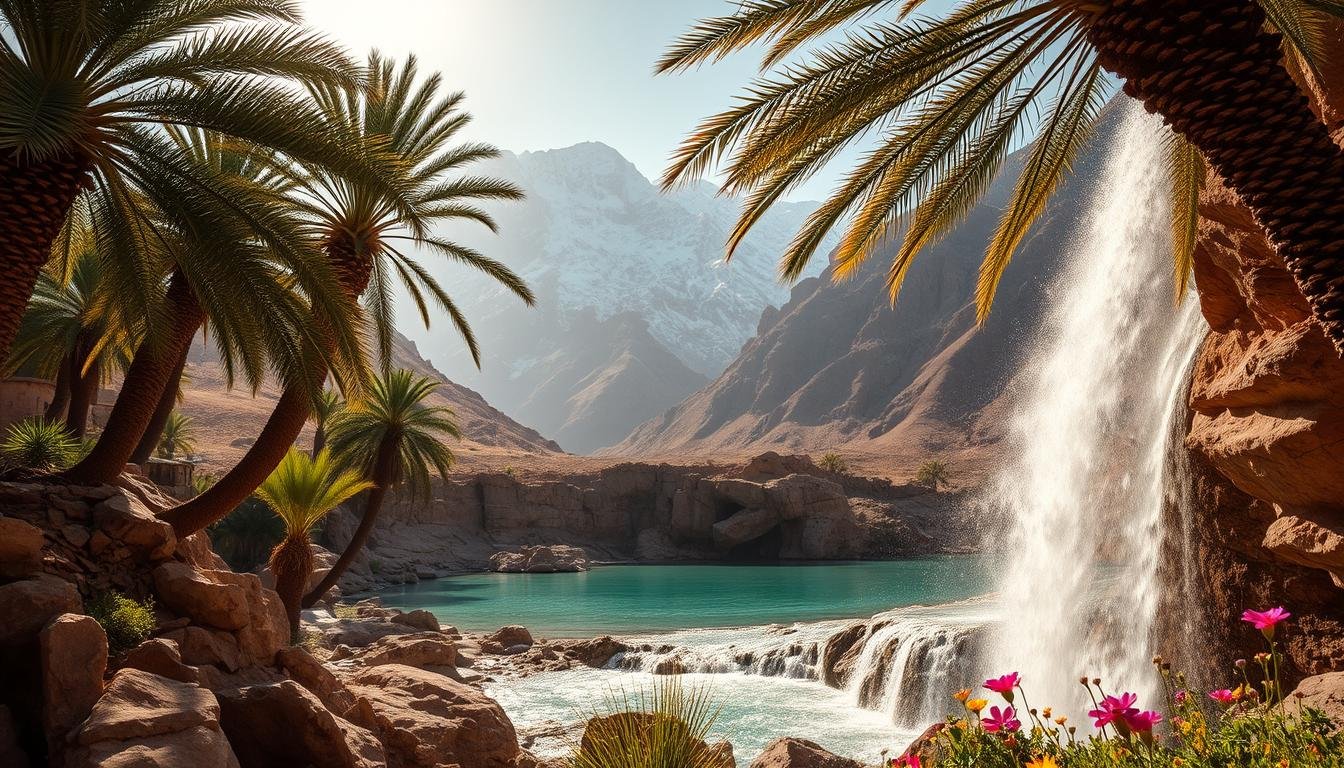 Natural wonders in Morocco