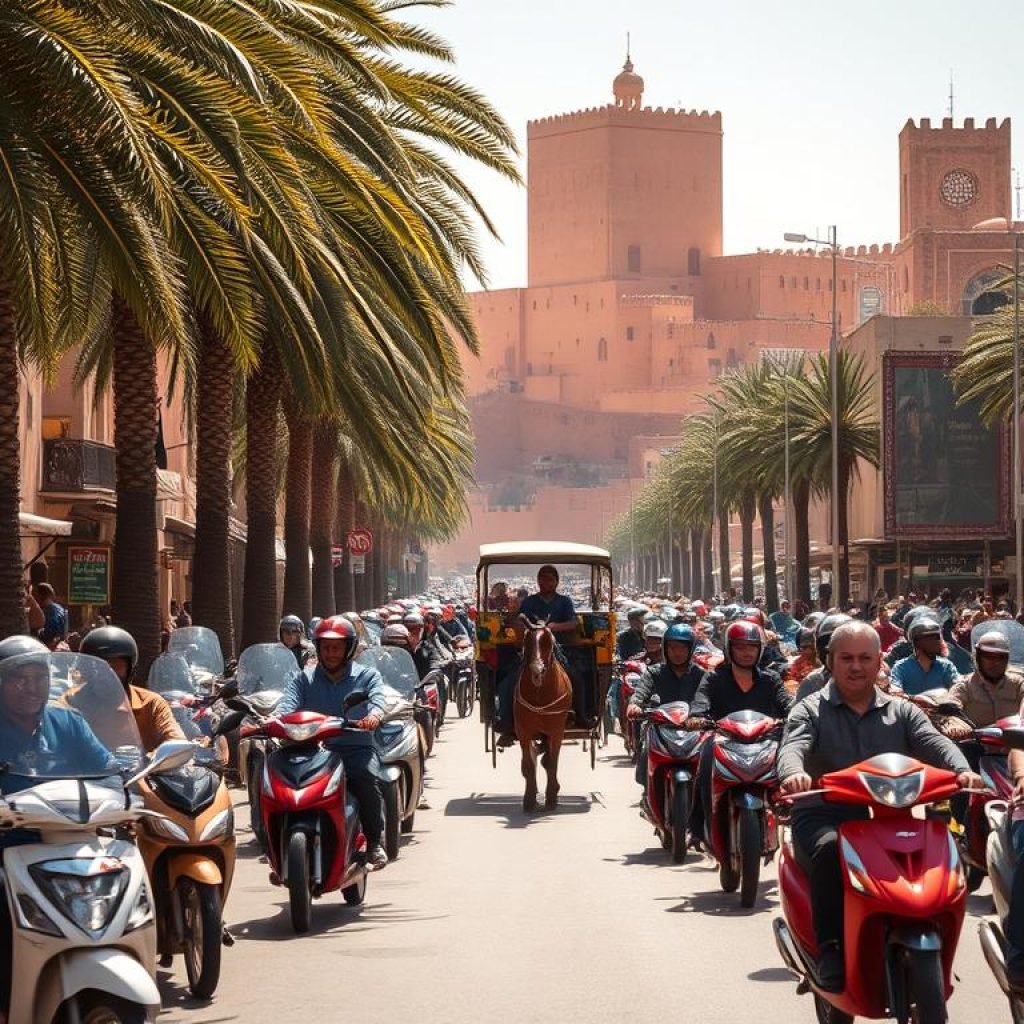 Navigating transportation in Morocco