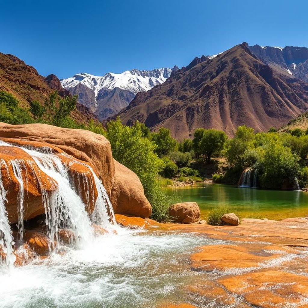 Ourika Valley waterfalls