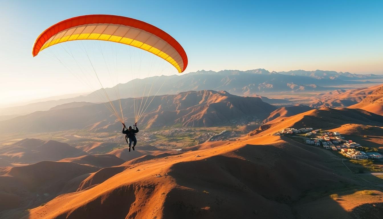 Paragliding in Morocco