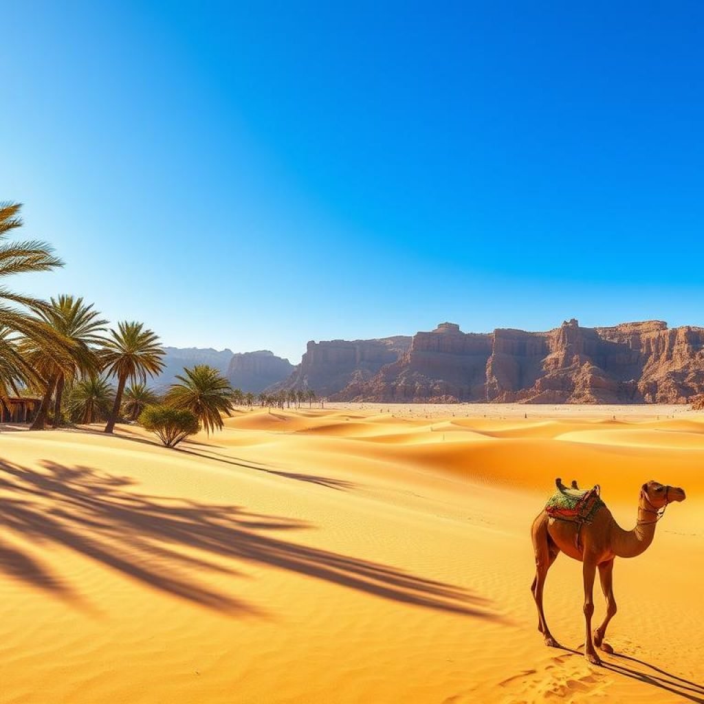 Sahara Desert Landscape Sahara Desert Landscape