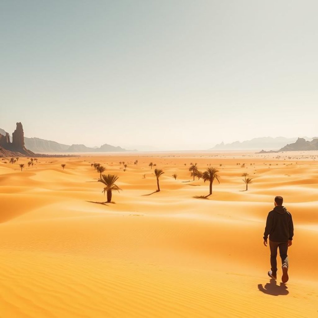 Sahara Desert landscape Sahara Desert landscape