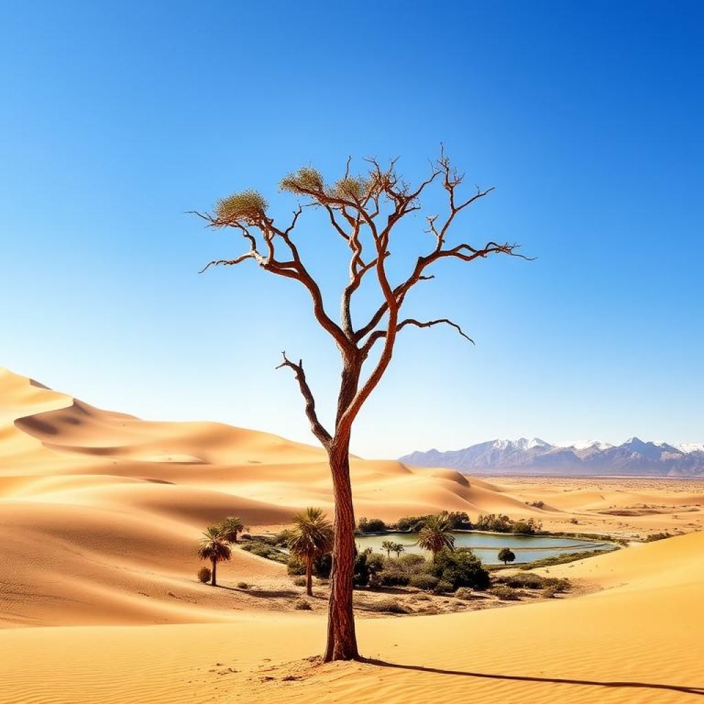 Sahara Desert landscape Sahara Desert landscape