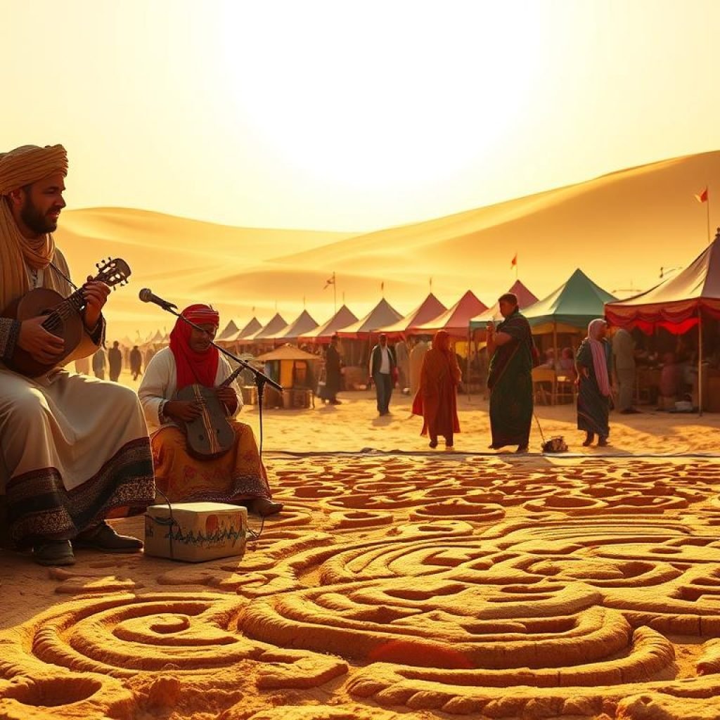 Sahara art and music Sahara art and music