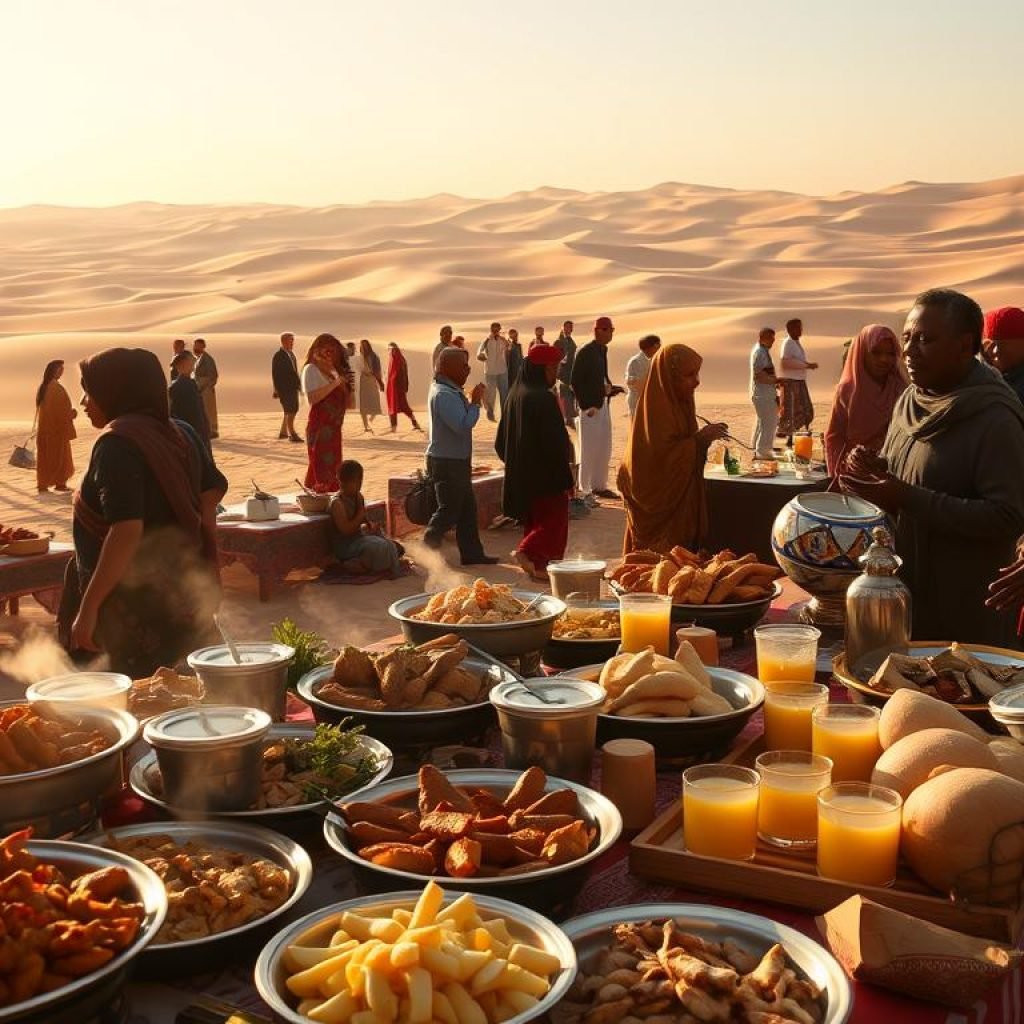 Sahara art and music festival food Sahara art and music festival food