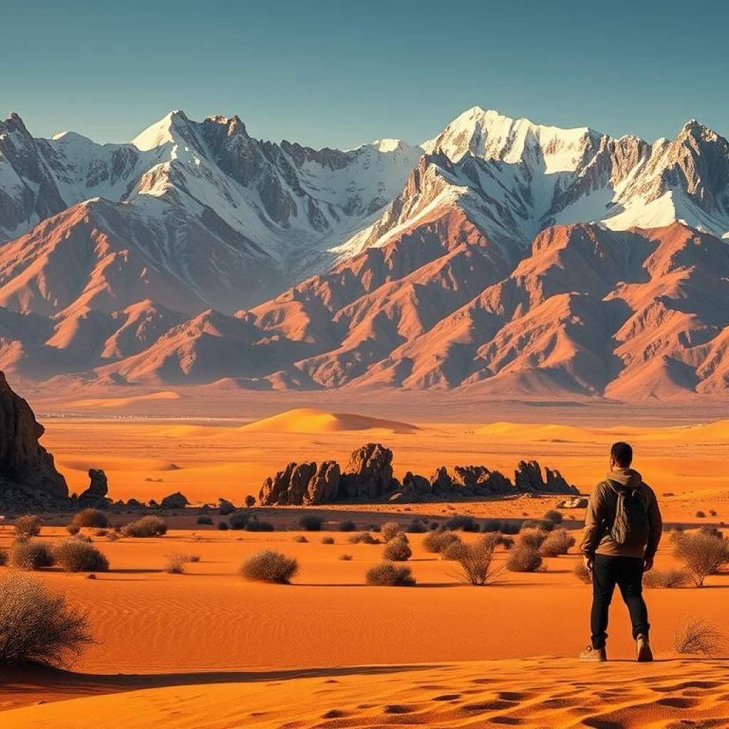 Sahara desert and Atlas Mountains combined tour Sahara desert and Atlas Mountains combined tour