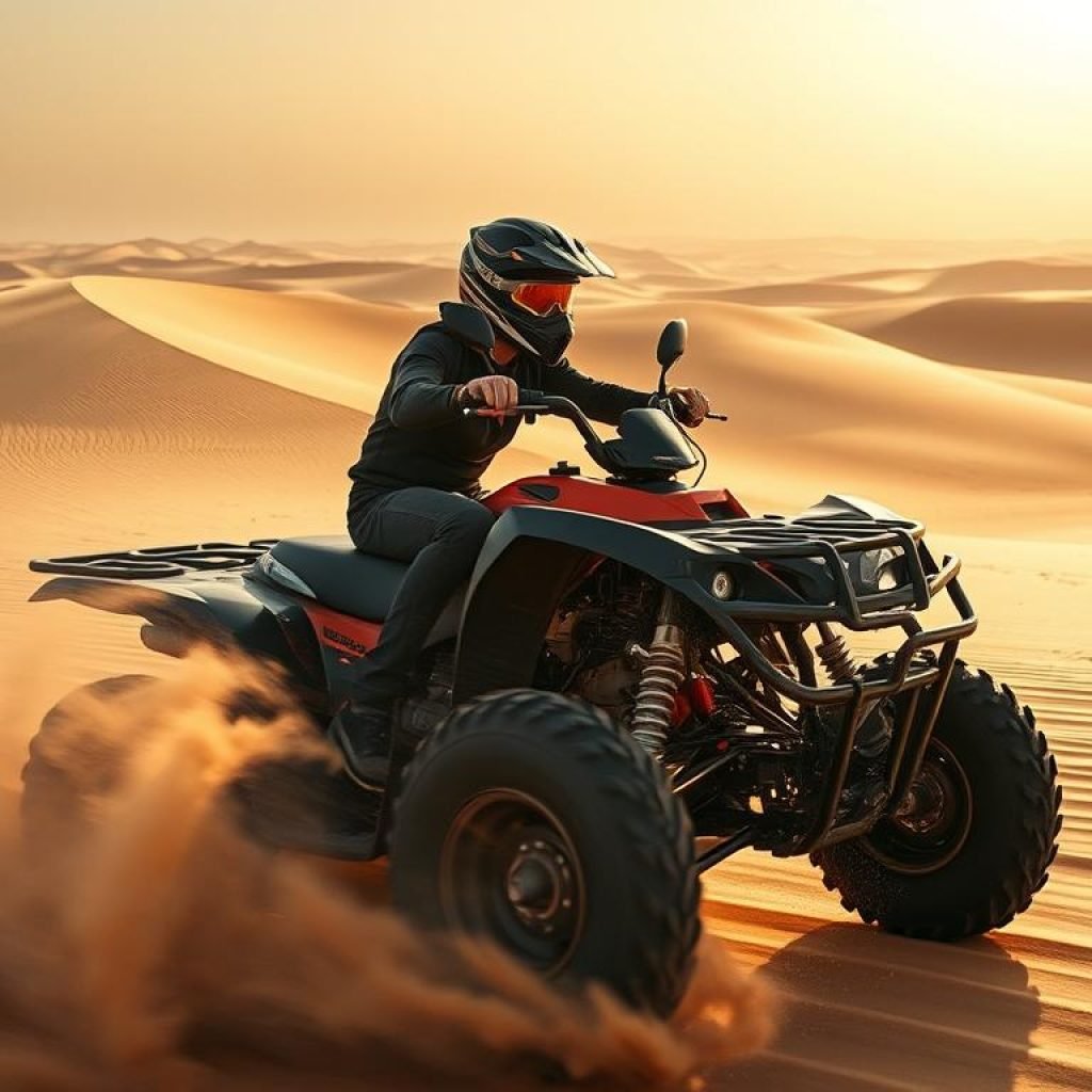 Sahara quad biking Sahara quad biking