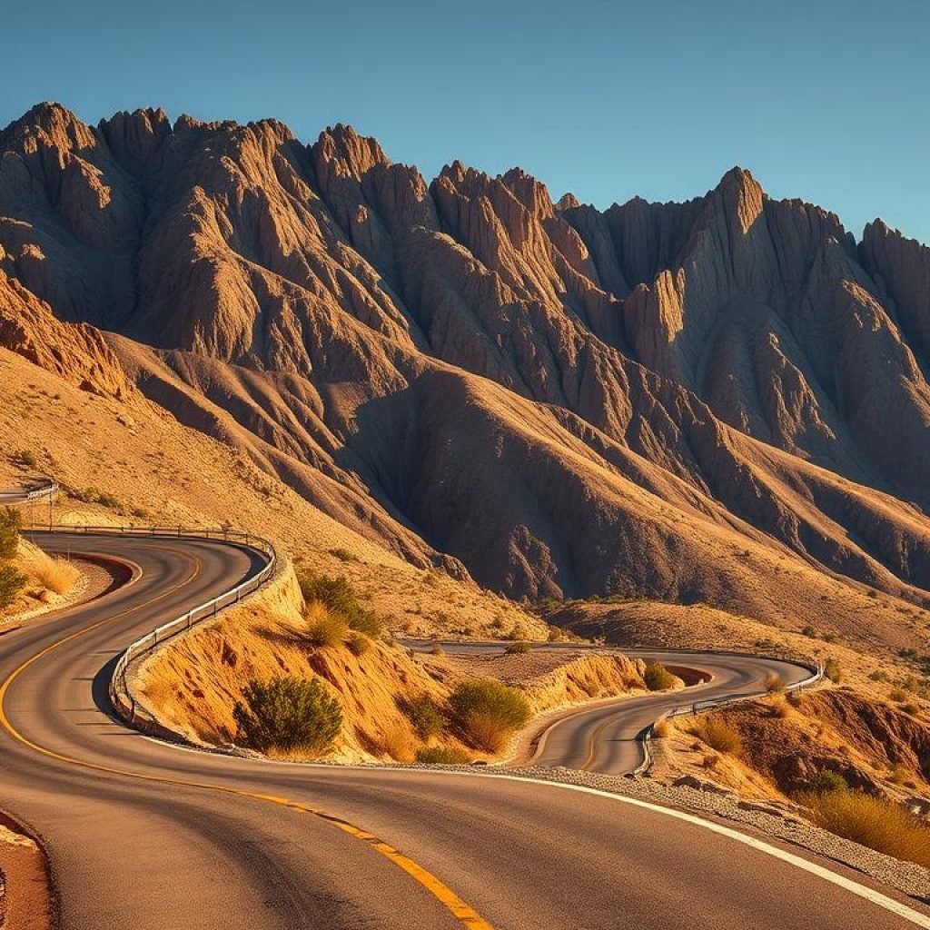 Scenic mountain roads Scenic mountain roads