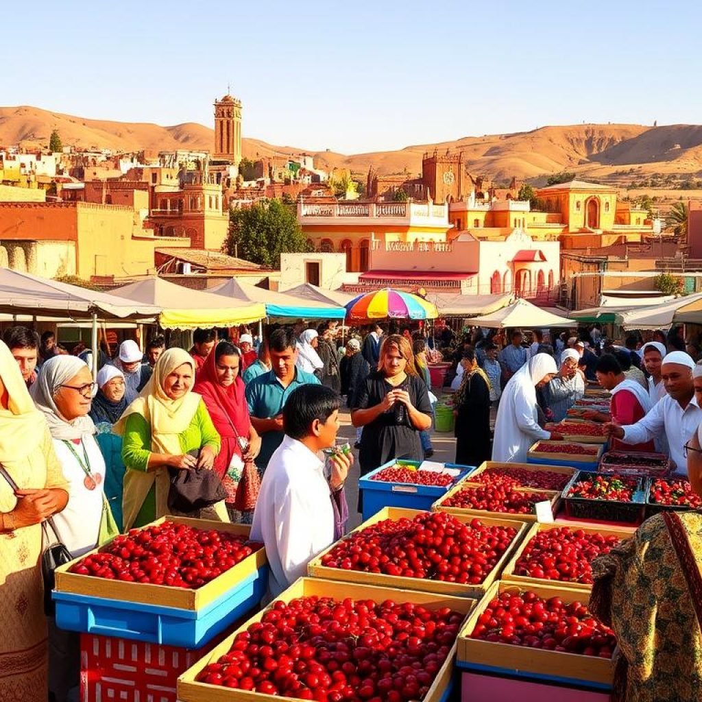Sefrou cherry celebration Sefrou cherry celebration
