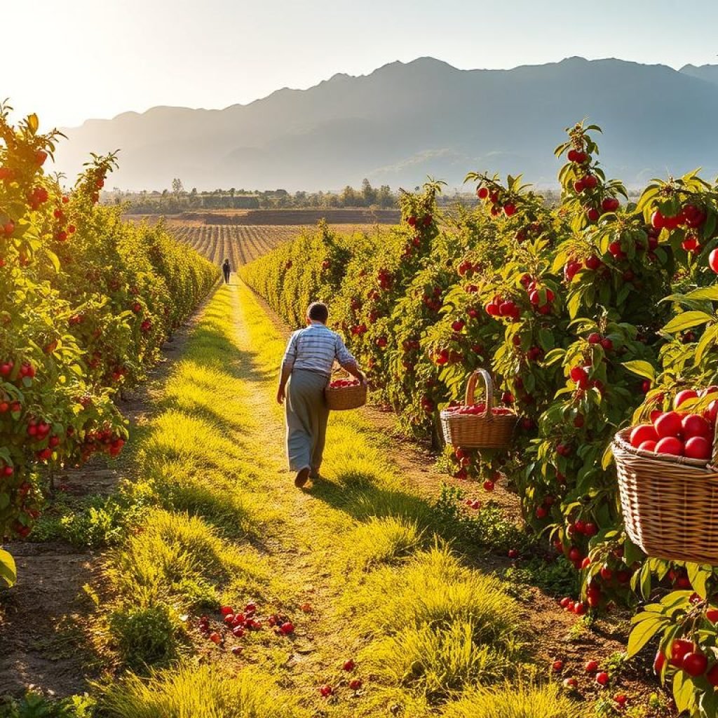 Sefrou cherry harvest sustainability Sefrou cherry harvest sustainability