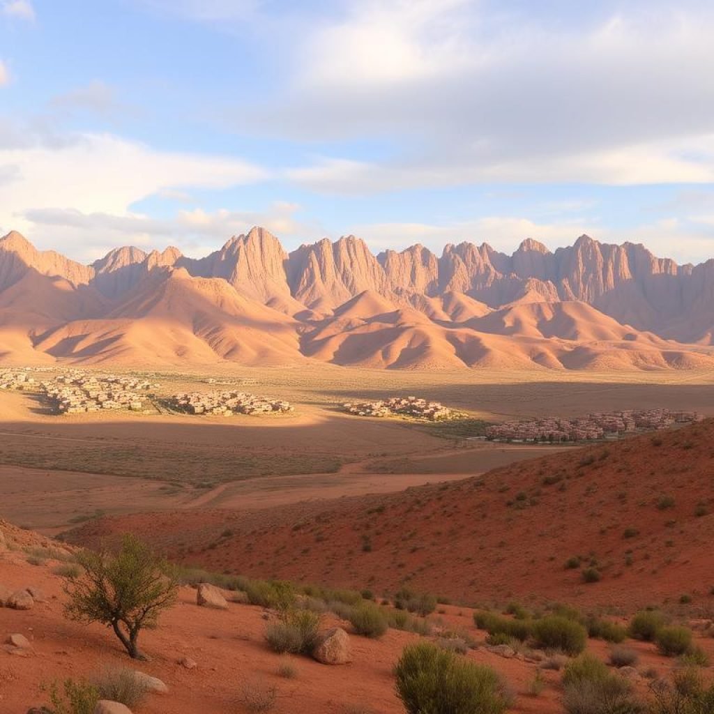 Tafraoute landscape