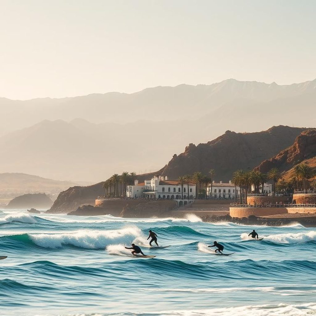 Taghazout surf spot