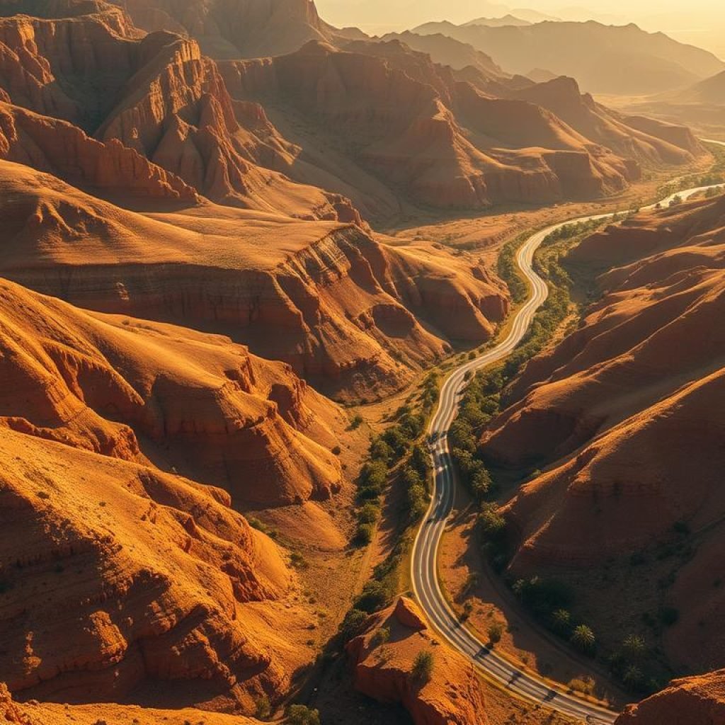 Travel routes in Morocco Travel routes in Morocco