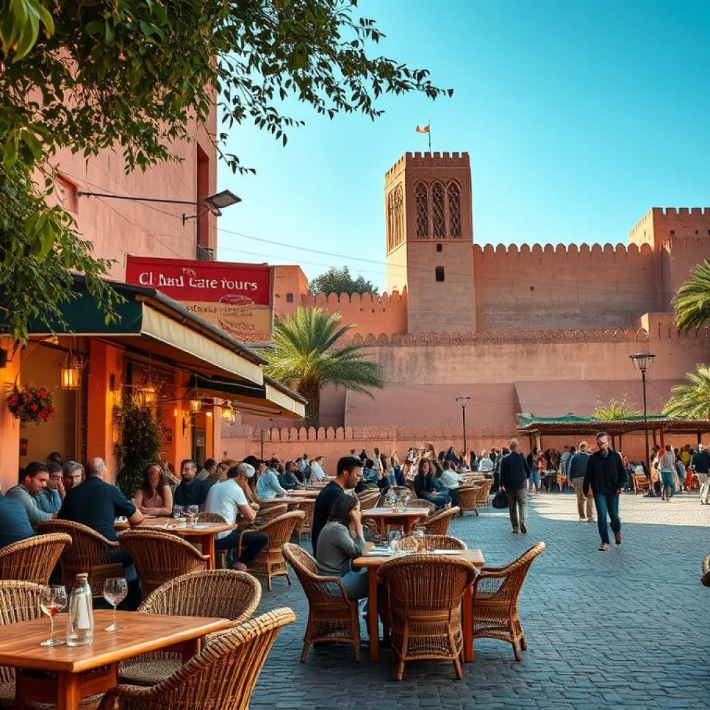 dining options near El Badi Palace
